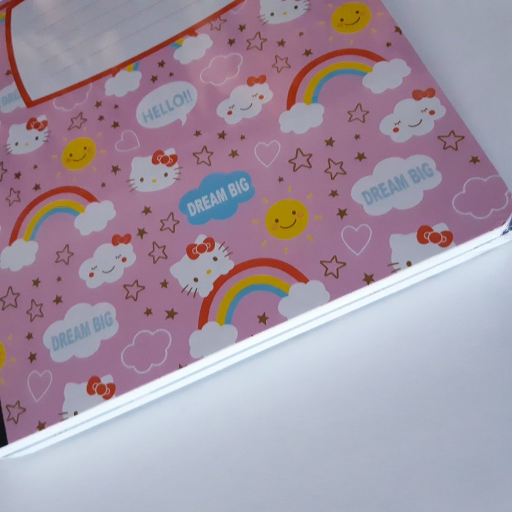 Hello Kitty Composition Notebooks Pink/Blue 2 Pack - Picture 3 of 6